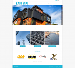 Kato Yapı Kurumsal Web Sitesi